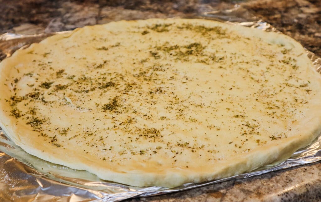 Easy Homemade PIzza pizza base