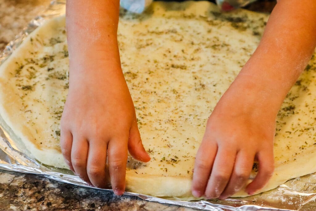 Easy Homemade PIzza pizza base