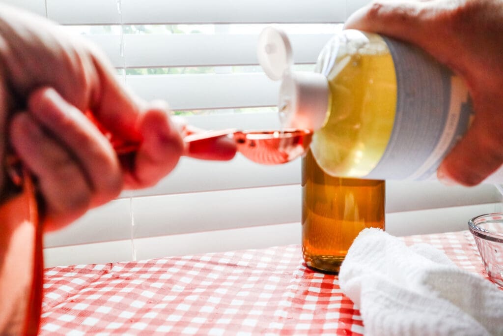 Tablespoon of liquid Castile Soap